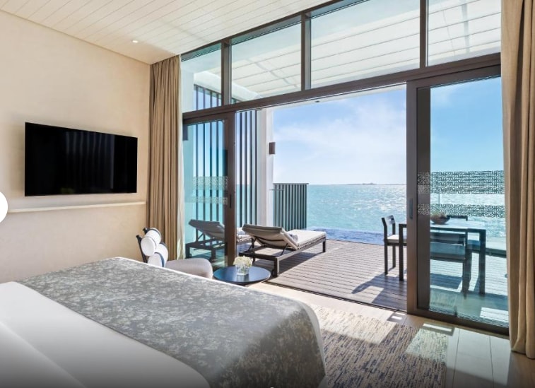 One Bedroom Over Water Villa Near Surf Abu Dhabi Luxury Bookings