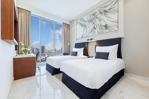 King Or Twin Room Near Yas Community Park JVC 1 Luxury Bookings