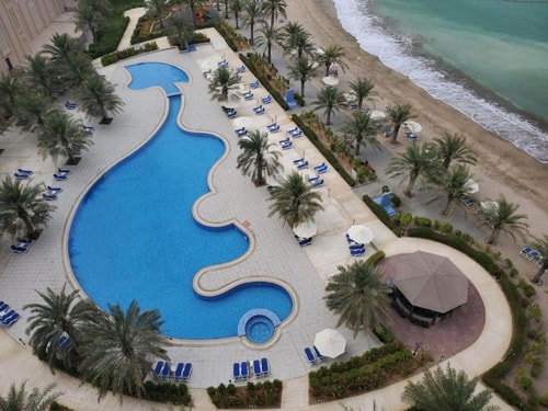 Deluxe King Or Twin Room Sea View At FUJ corniche 14 Luxury Bookings