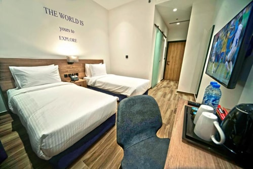 Standard King Or Twin Room Near Real Mini Mart 1 Luxury Bookings