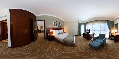 King Studio Near Sheikh Hazza Mosque Park Luxury Bookings