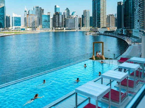 Deluxe Room Partial Canal View In Business Bay 15 Luxury Bookings
