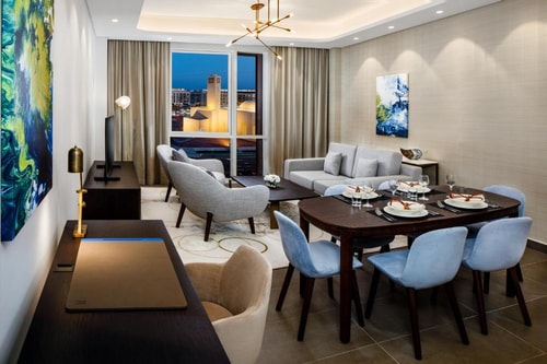 2 Bedroom Apartment City View Near AlNahyan Mosque 2 Luxury Bookings