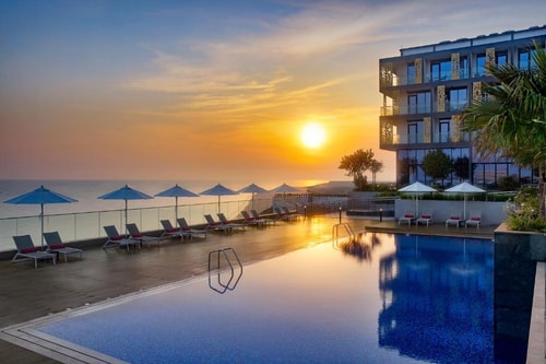 Sea View 1 Bedroom Apartment With Balcony Al Mirfa 16 Luxury Bookings