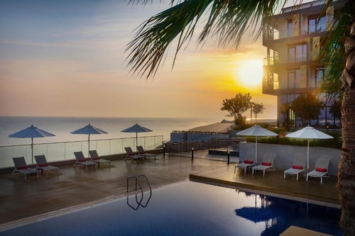 Sea View 1 Bedroom Apartment With Balcony Al Mirfa 15 Luxury Bookings