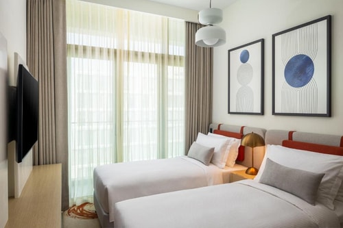Two Bedroom Apartment With Balcony At Al Saadiyat 1 Luxury Bookings