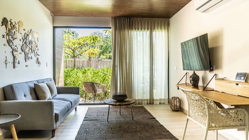 Cómodo condo para 7 personas en Aldea Zama