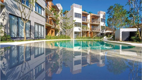 Encantador PH con rooftop privado en Aldea Zama