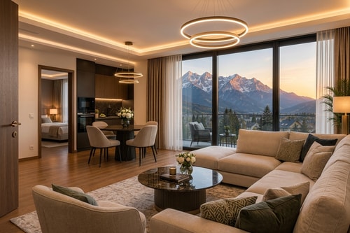 Busteni Apartment with mountain view