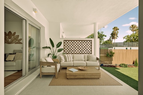 Casa Palmera Stylish Garden Apt Pool Estepona