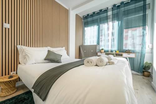 STR Apt near Downtown Lisbon by train (3 pax)