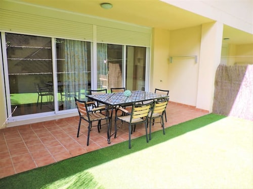 Dúplex junto al mar con terraza y piscina, 3 HB