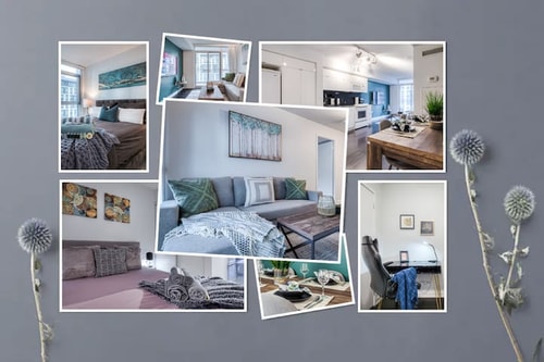 2BR-8 can sleep - 10 Min. CN Tower -Free Parking