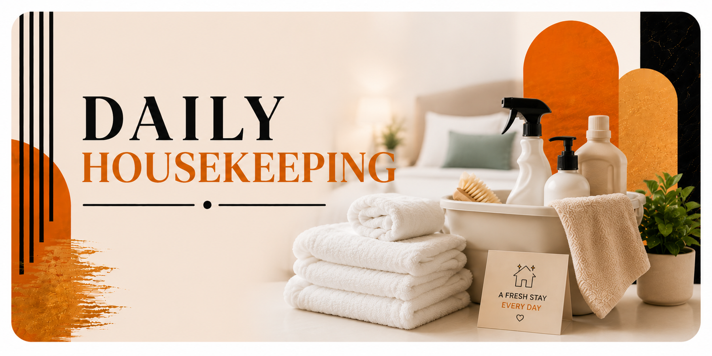 Daily Housekeeping: Enjoy a Fresh Apartment Every Day