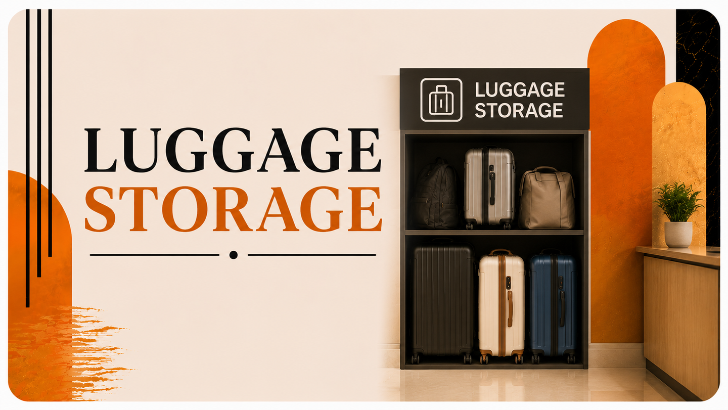 Luggage Storage: Leave Your Bags with Peace of Mind