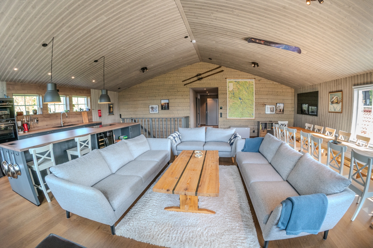 Nybyggt hus | Bastu | Elbilsladdare | Terrass Lofsdalen Home