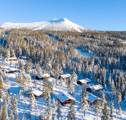 Bastu | Wi-Fi | Terrass | Braskamin | Kabel-TV 12 Stugor & Boende