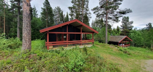 Sauna | Wi-Fi | Terrace | Wood stove | Cable TV | Cabin 0 Lofsdalen Home
