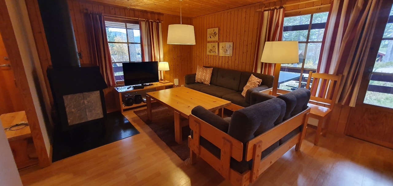 Sauna | Wi-Fi | Terrace | Wood stove | Cable TV | Cabin 5 Lofsdalen Home