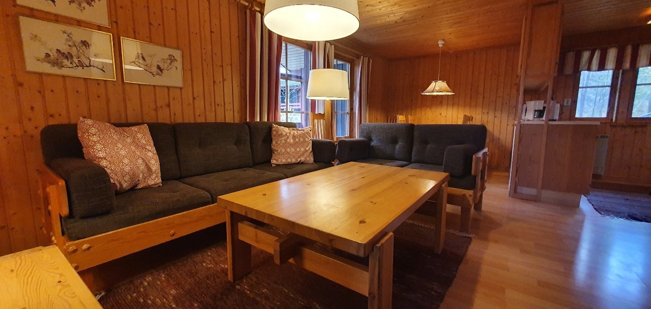 Sauna | Wi-Fi | Terrace | Wood stove | Cable TV | Cabin 4 Lofsdalen Home