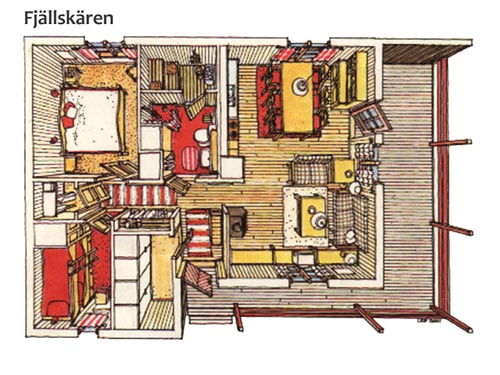 Sauna | Wi-Fi | Terrace | Wood stove | Cable TV 12 Stugor & Boende