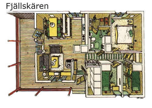 Sauna | Wi-Fi | Terrace | Wood stove | Cable TV 11 Stugor & Boende