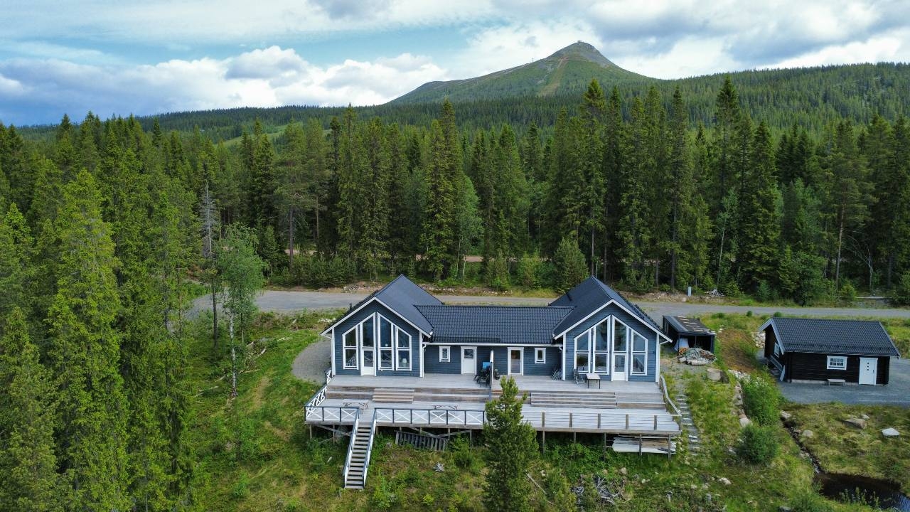 Bastu | Motorvärmaruttag | Terrass 1 Lofsdalen Home