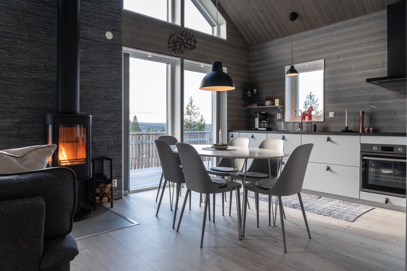 Bastu | Braskamin | WiFi | Grillplats 10 Lofsdalen Home