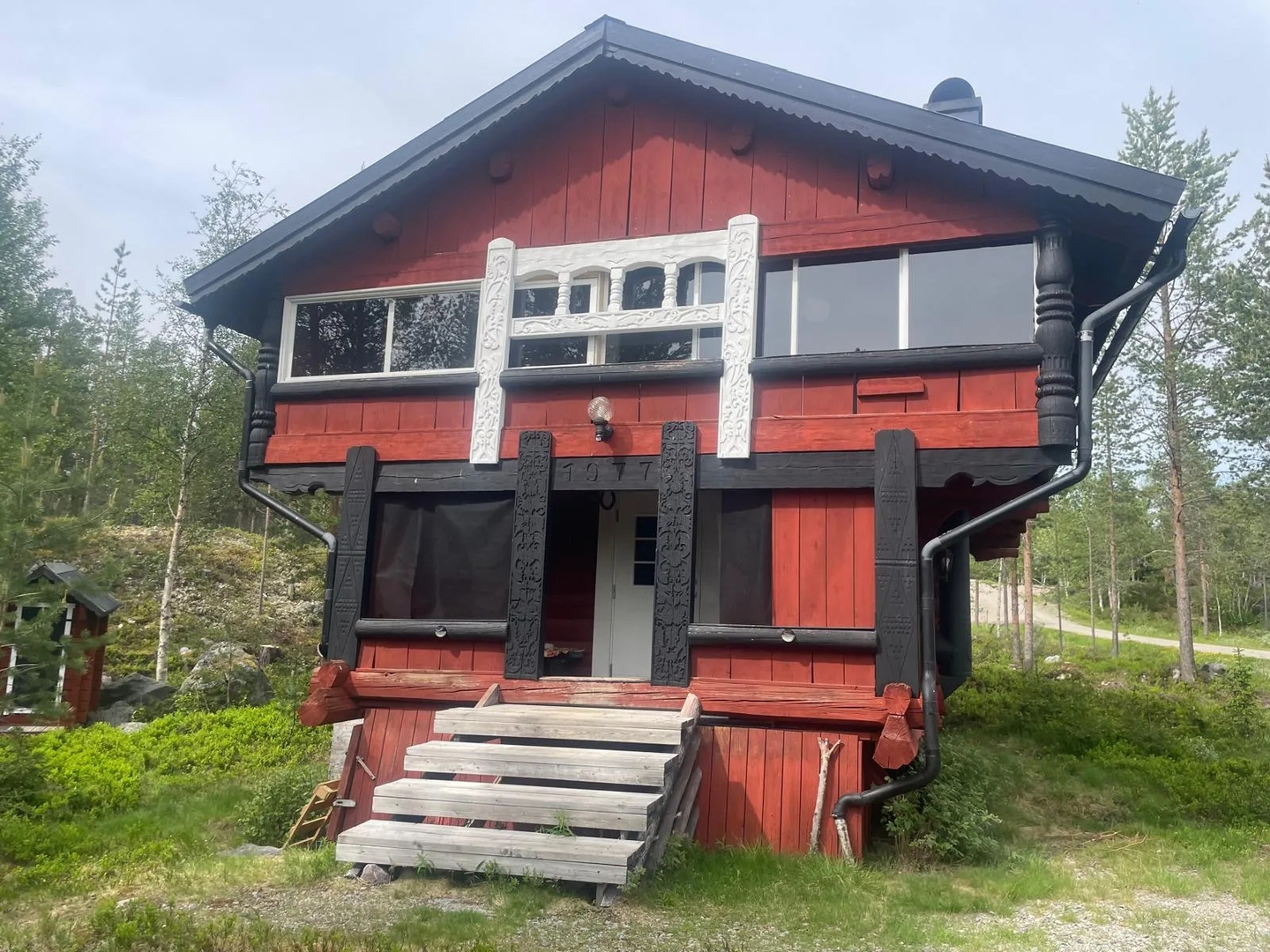 Braskamin | Nära till skoter- & längdskidspår 9 Lofsdalen Home