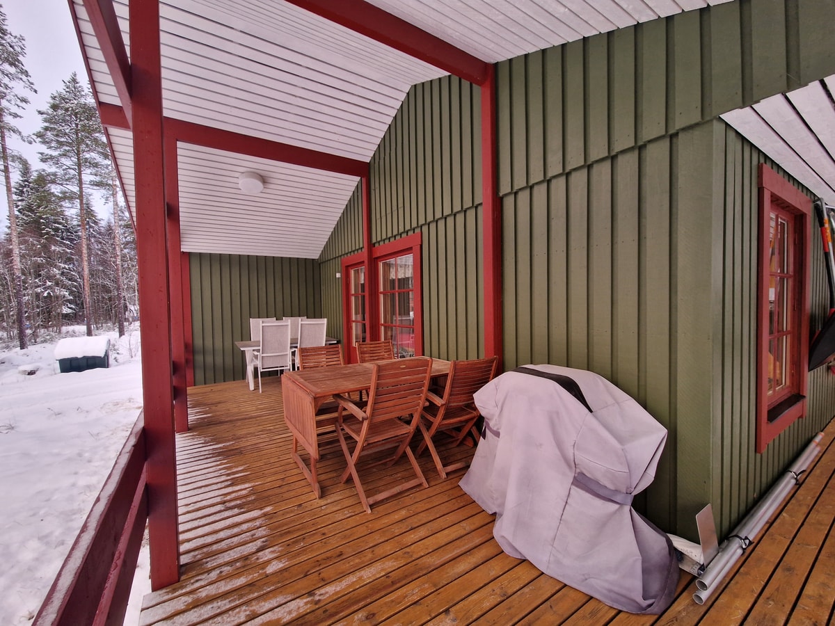 Sauna | Wi-Fi | Terrace | Wood stove | Cable TV 5 Stugor & Boende