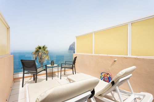Estudio vistas al mar y piscina · Los Gigantes 1 EdenRentals