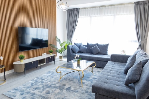 Luxury 2BR apartment with full Ain Dubai view