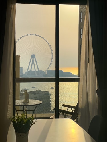 1BR apartment in JBR next to the BEACH, Pool, Gym