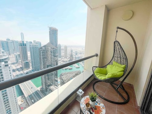2BR in JBR, BEACH 3min, Top VIEW