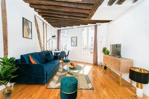 BnBNook - Elegant 1BR Near Louvre and Palais Royal
