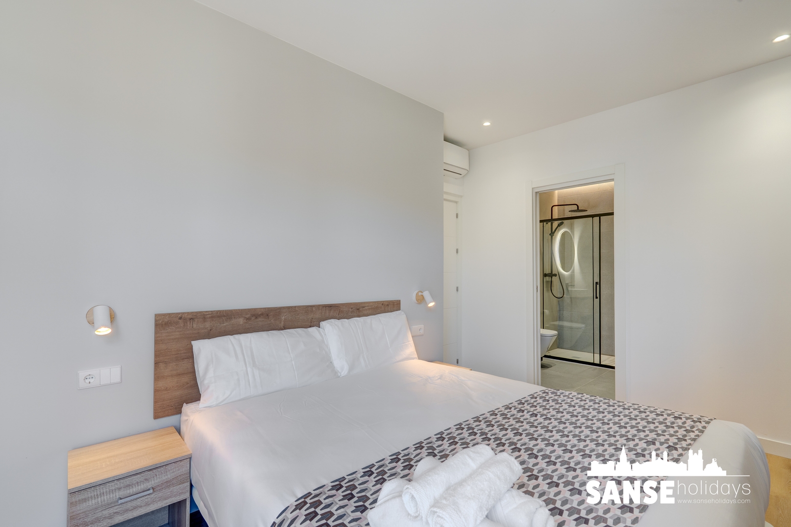 Pensión Yoldi - Habitación Kontxa 1 Sanse Holidays - Apartamentos tur&iacute;sticos en San Sebasti&aacute;n