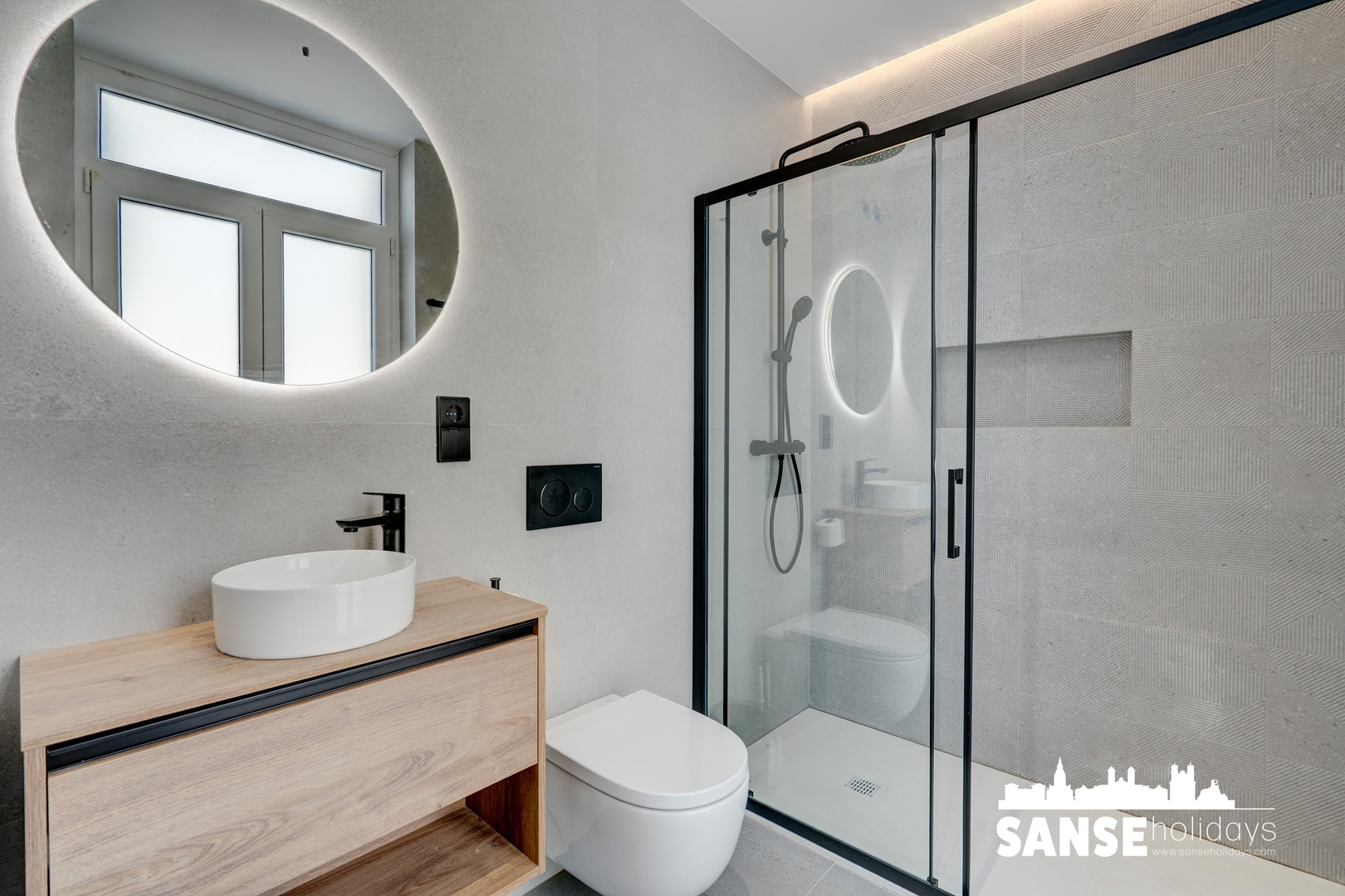 Pensión Yoldi - Habitación Ondarreta 12 Sanse Holidays - Apartamentos tur&iacute;sticos en San Sebasti&aacute;n