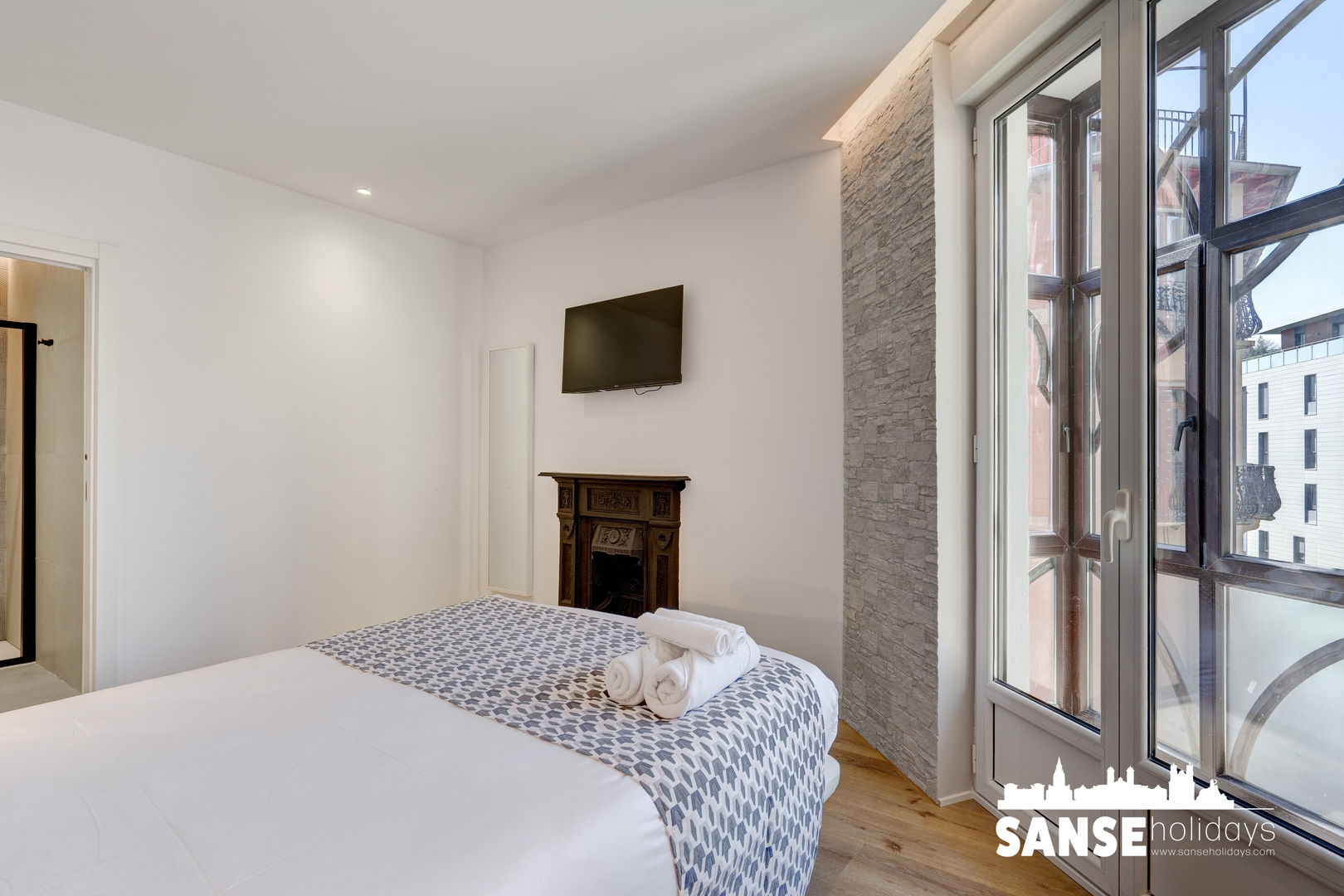 Pensión Yoldi - Habitación Kontxa 9 Sanse Holidays - Apartamentos tur&iacute;sticos en San Sebasti&aacute;n