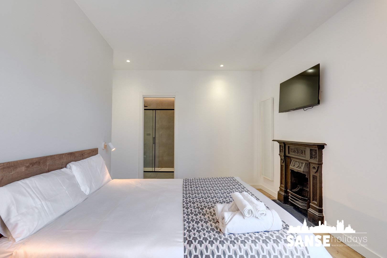 Pensión Yoldi - Habitación Kontxa 3 Sanse Holidays - Apartamentos tur&iacute;sticos en San Sebasti&aacute;n