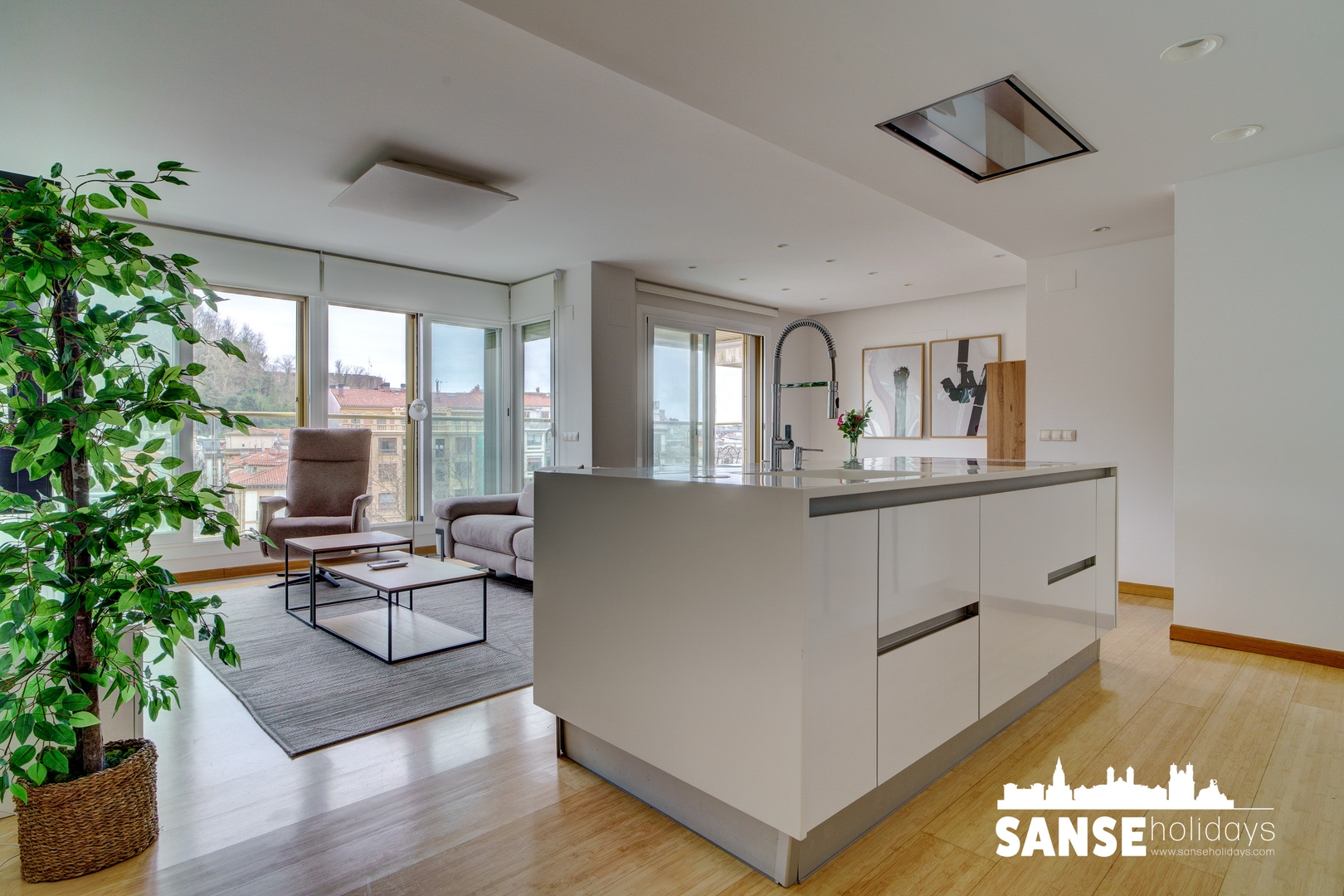 Vivienda exclusiva en el corazón de Donostia 17 Sanse Holidays - Alojamiento en San Sebastián