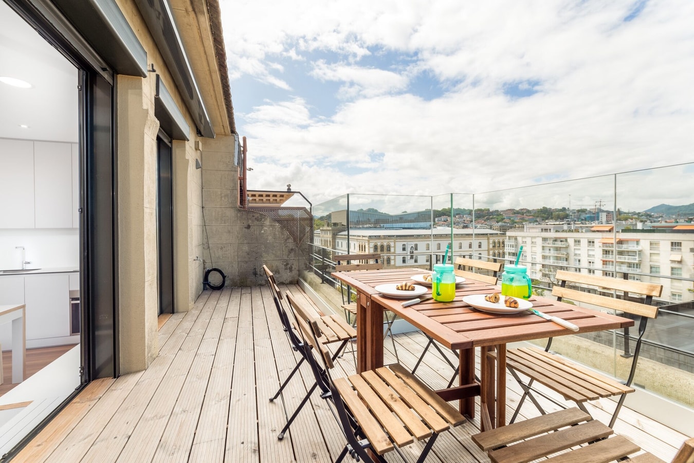Penthouse Atotxa terrace by SanSe Holidays 1 Sanse Holidays - Holiday apartments in San Sebastian