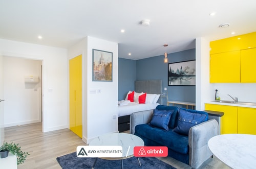 Deluxe Studio Apartment in Sheffield – APT 8