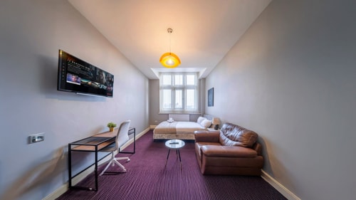 Simple and Bright Room in City