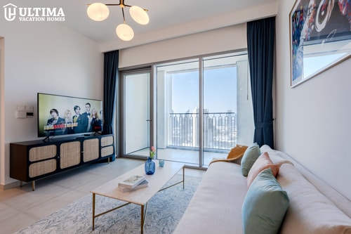 Modern 1BR Apartment-High floor-Downtown Views II 1 Ultima Homes