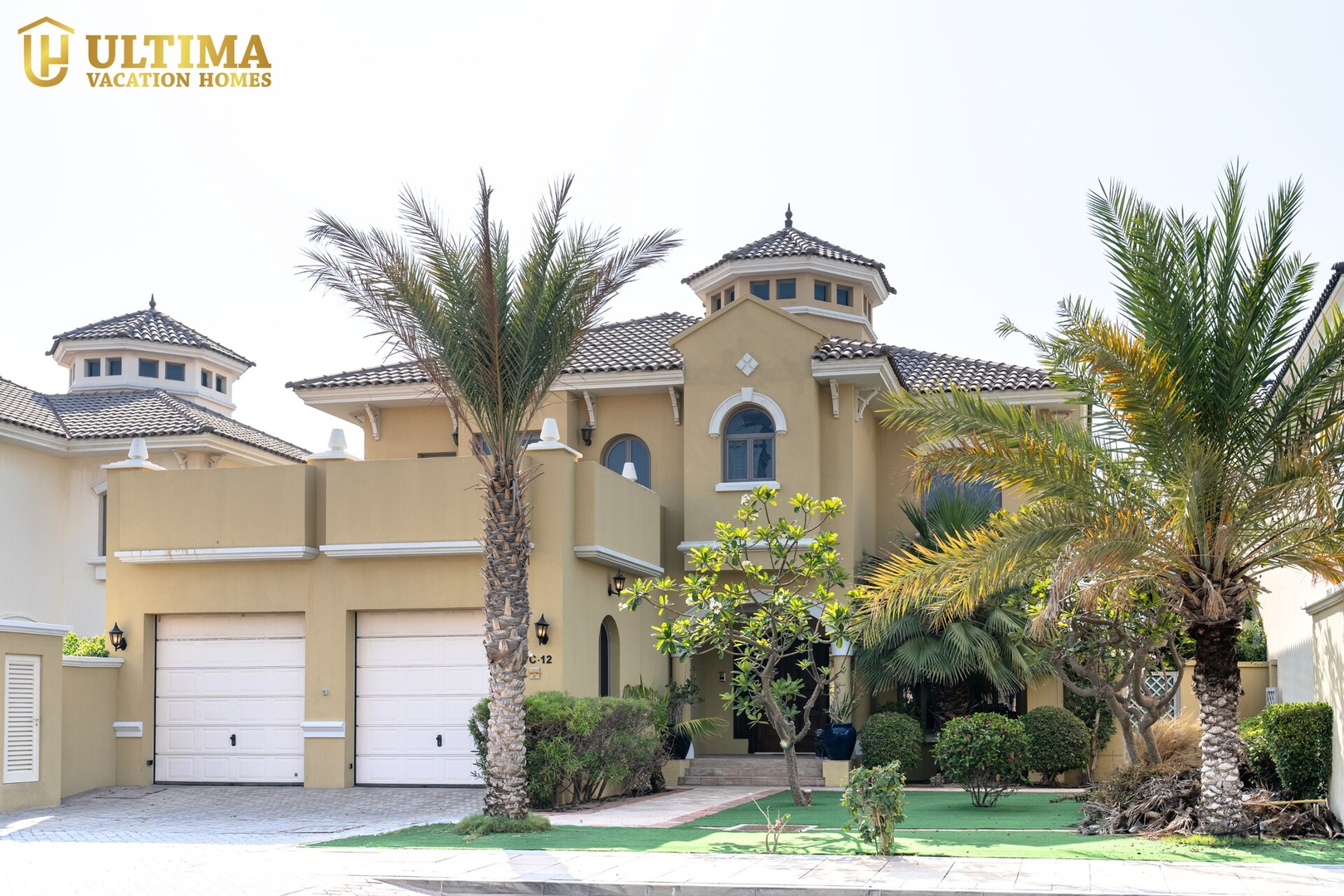 Private Pool & Beach | Luxury 6BR Villa| Palm Ultima Homes