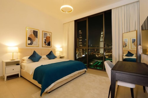 Magnificent 2BR with Burj Khalifa-Fountain views 14 Ultima Homes