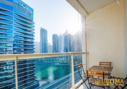 The Marina Walk- JBR Beach Opp.| 1BR Marina Views 0 Ultima Homes