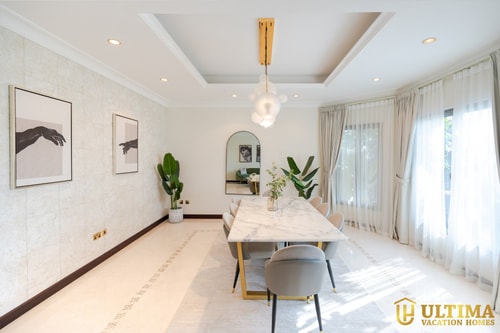 Private Pool & Beach | Luxury 6BR Villa| Palm 6 Ultima Homes