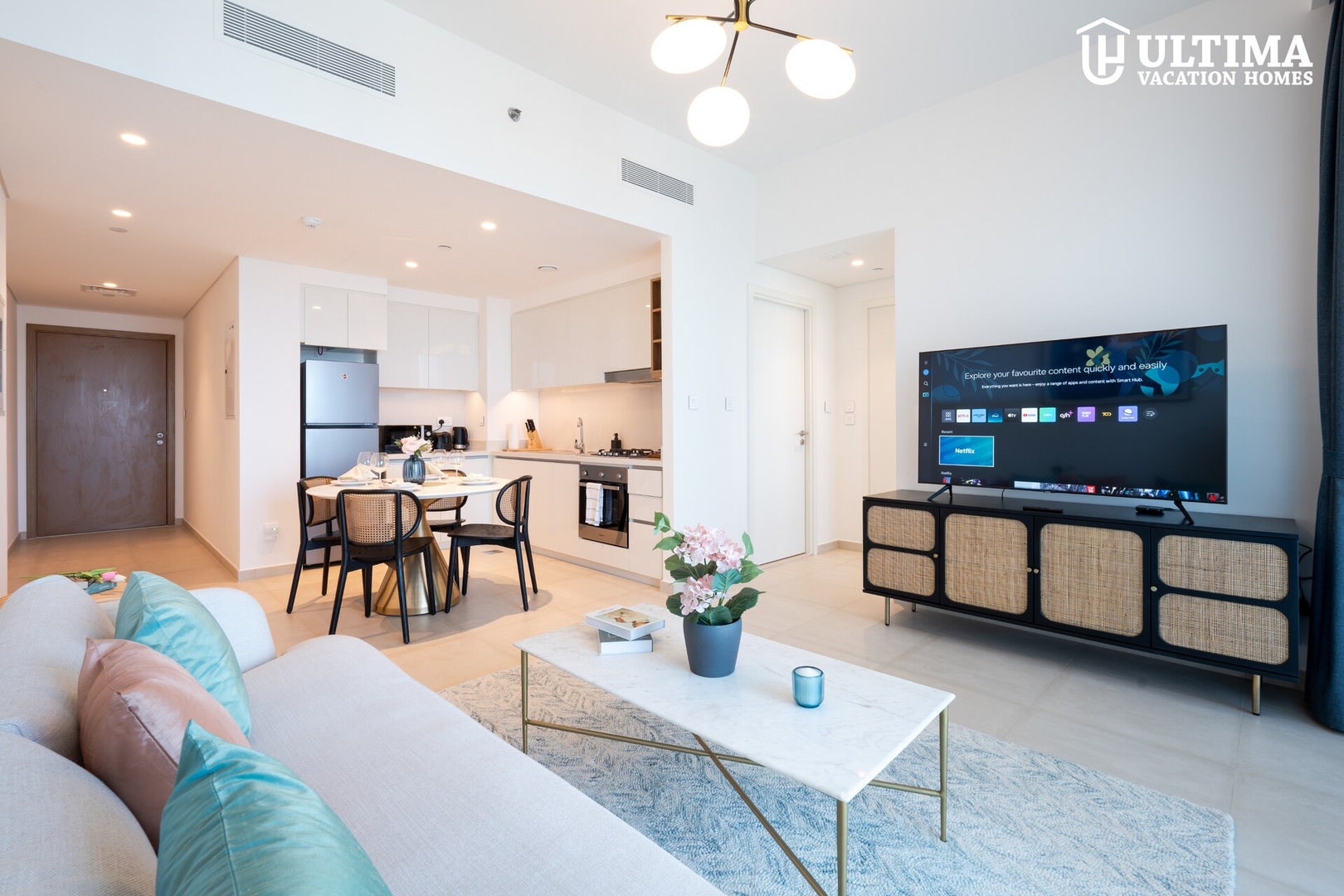 Modern 1BR Apartment-High floor-Downtown Views II Ultima Homes