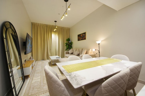 Contemporary 1BR | Smart Living| Binghatti Orchid 16 Ultima Homes